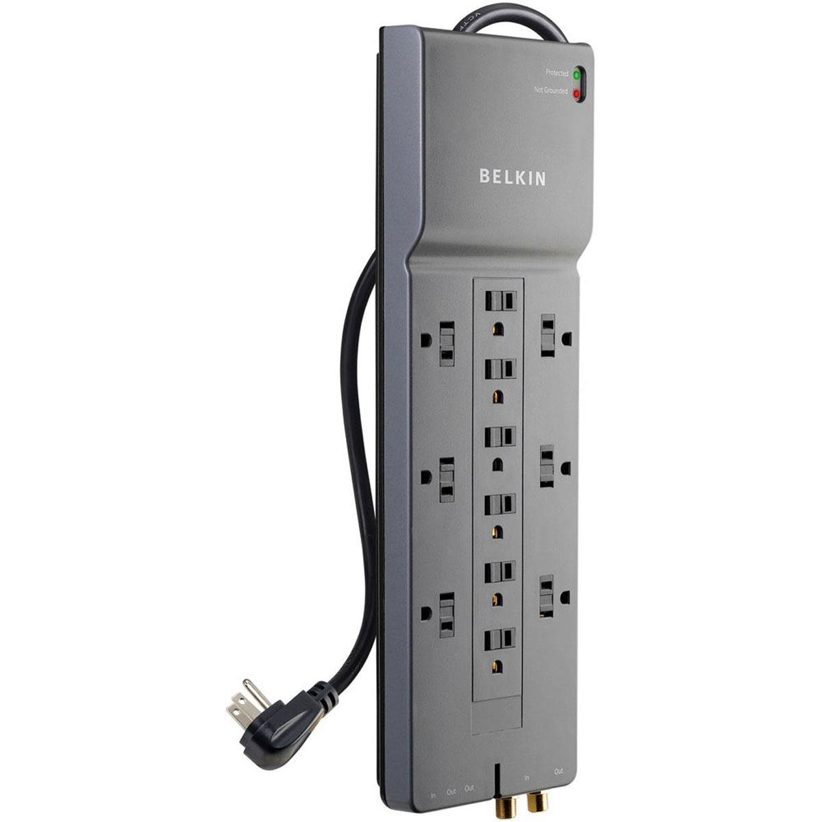 Image of Belkin SurgeMaster 12-Outlet Power Strip Surge Protector