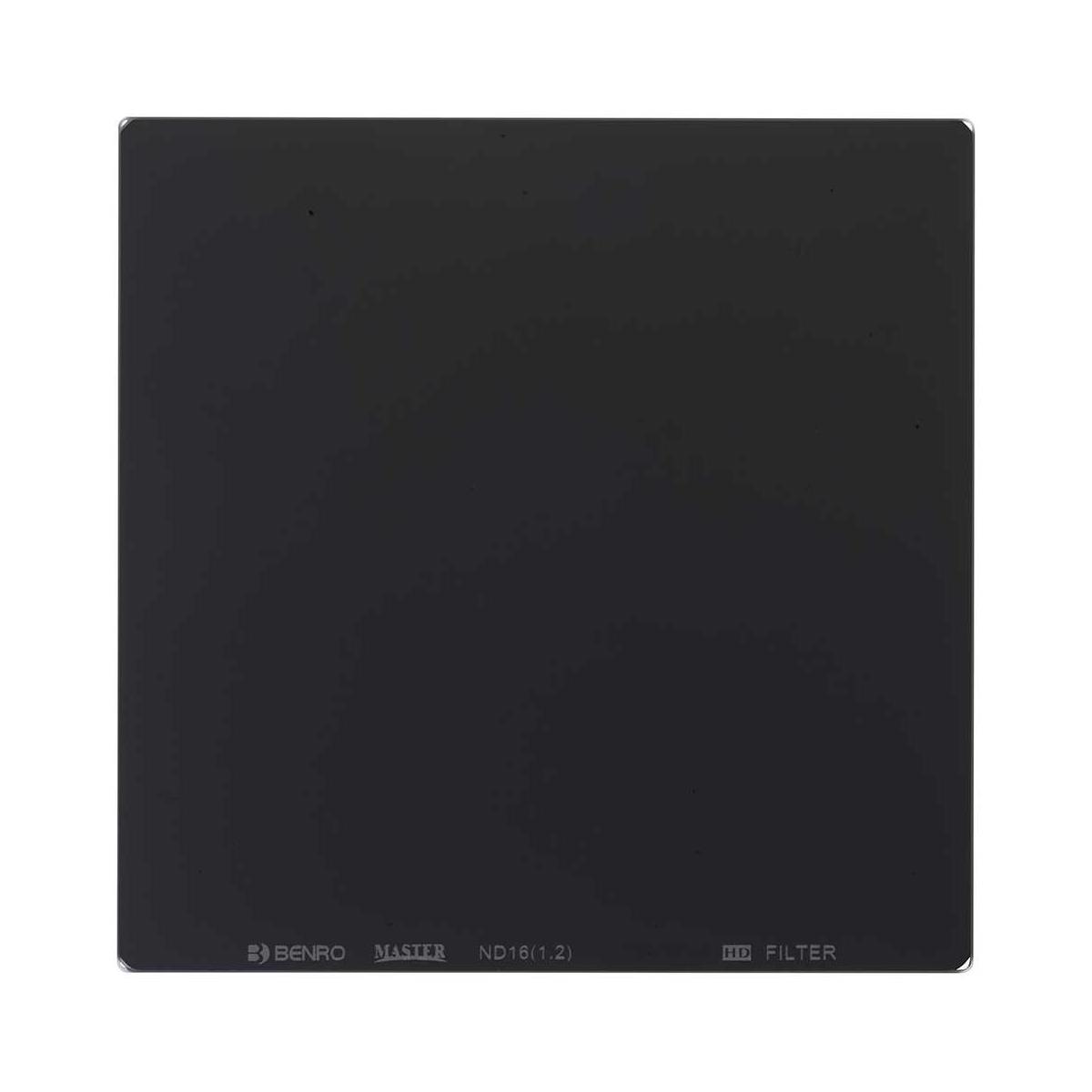 Image of Benro Master ND16 (1.2) 4&quot; 100x100mm Neutral Density Square Filter