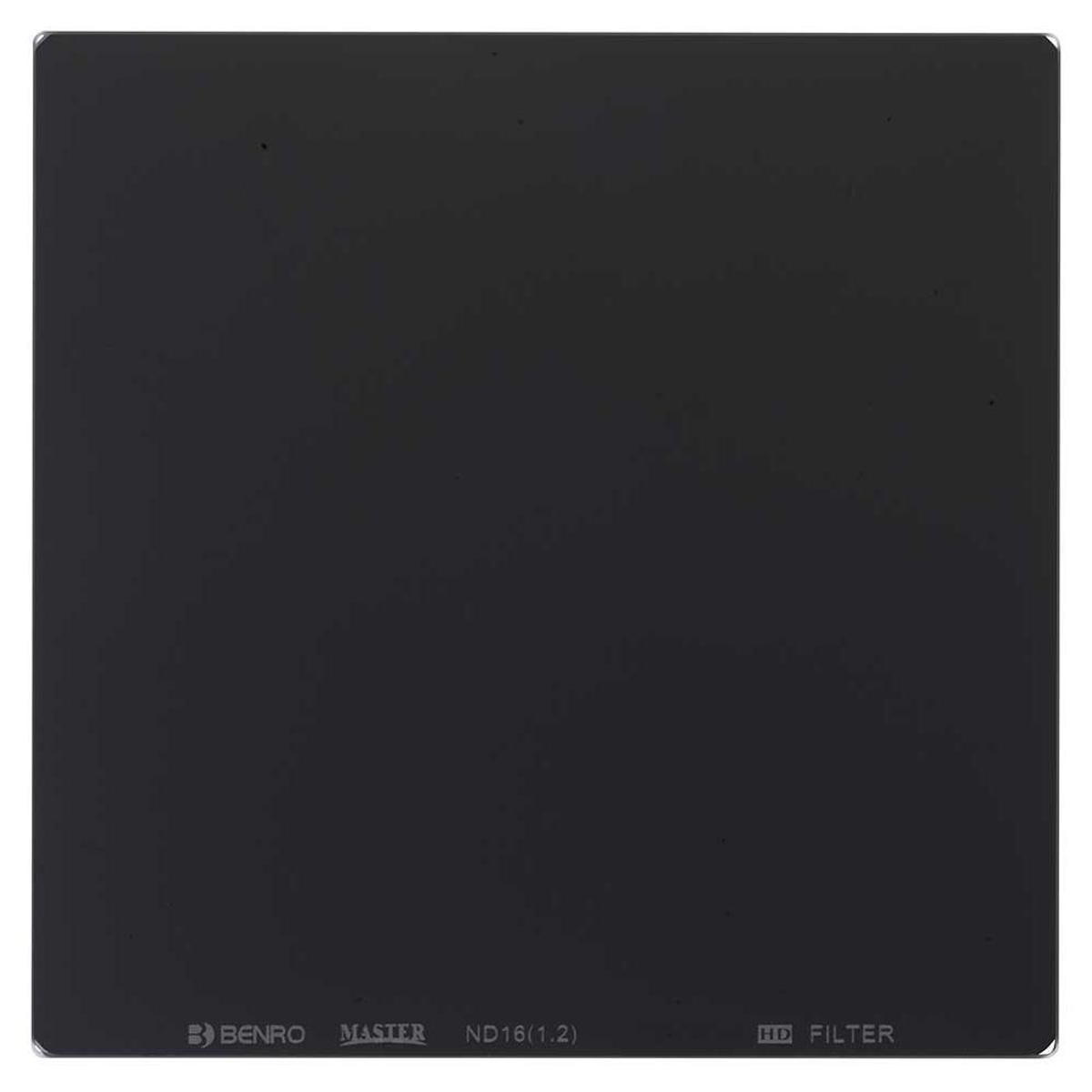 

Benro Master ND16 (1.2) 4" 100x100mm Neutral Density Square Filter, 4 Stop