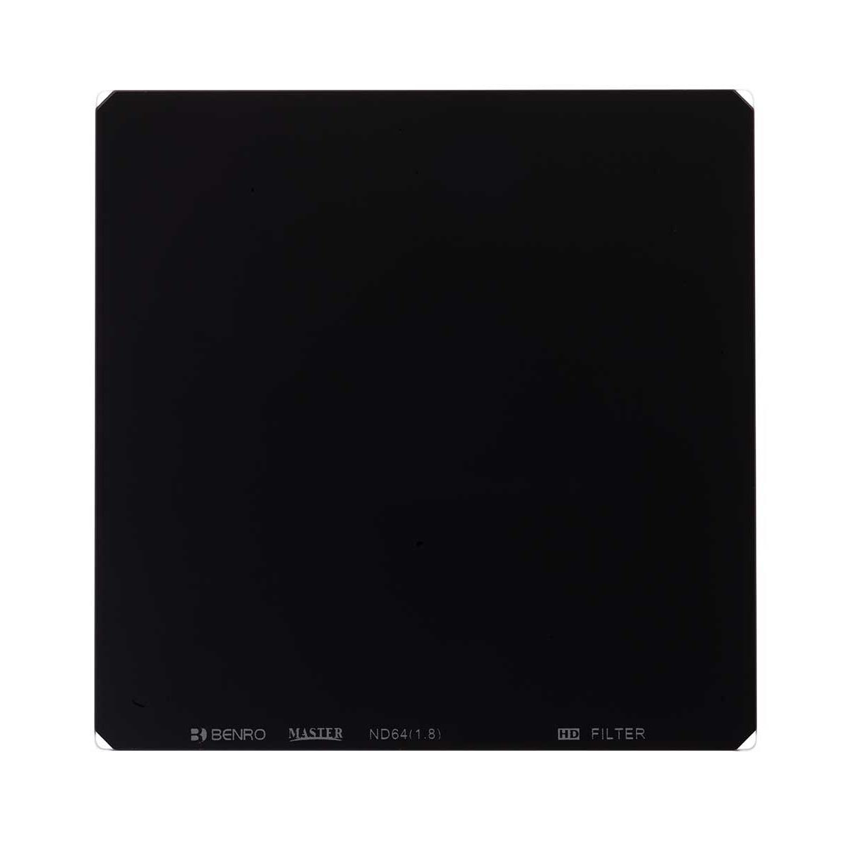 Image of Benro Master ND64 (1.8) 4&quot; 100x100mm Neutral Density Square Filter