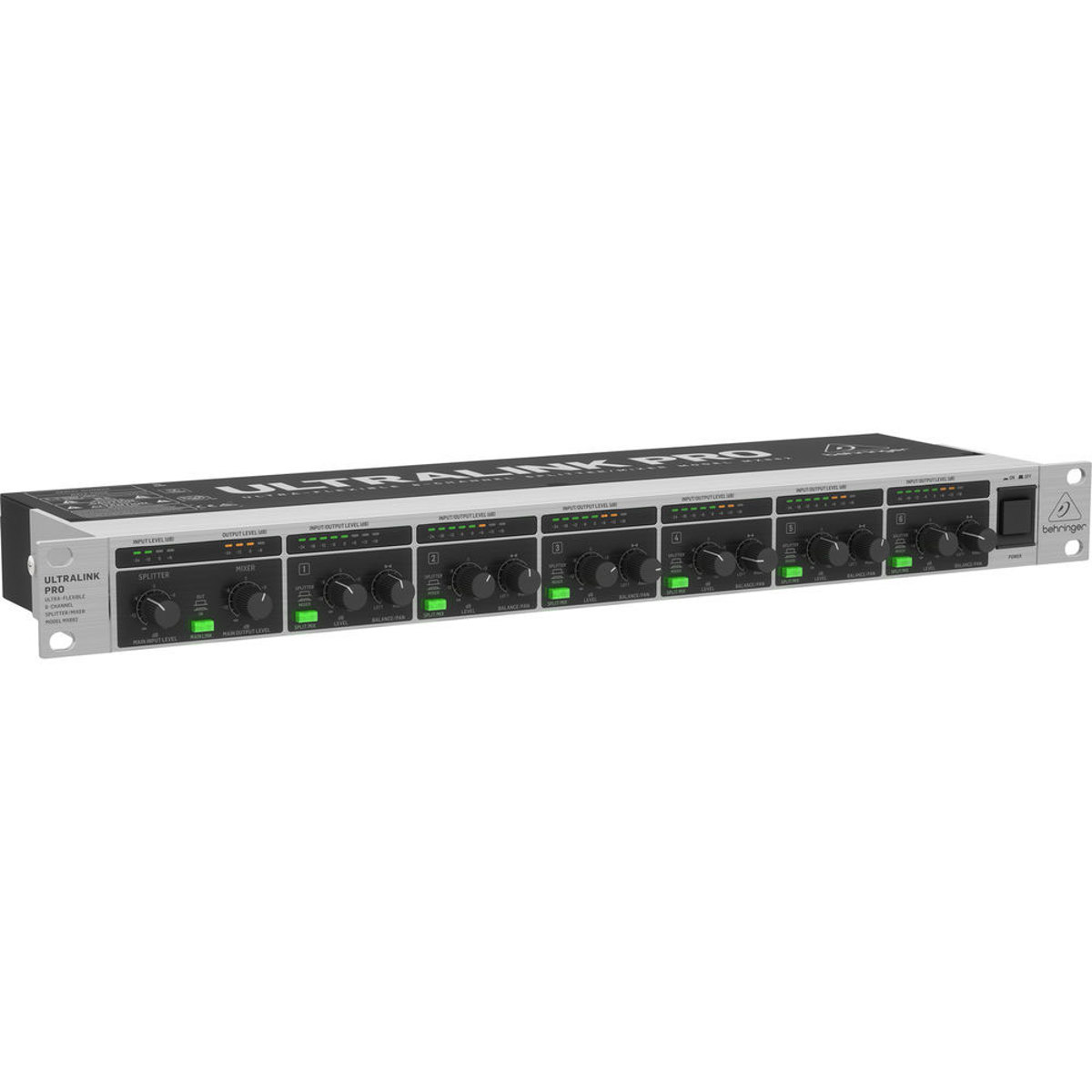 Image of Behringer ULTRALINK PRO MX882 V2 Ultra-Flexible 8-Channel Splitter/Mixer