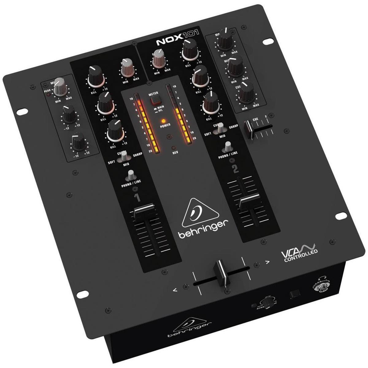 

Behringer Pro Mixer NOX101 Premium 2-Channel DJ Mixer