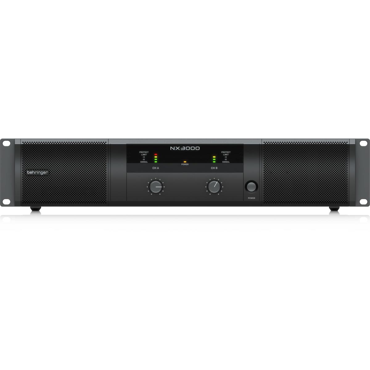 

Behringer NX3000 3000W Ultra-Lightweight Class-D Power Amplifier