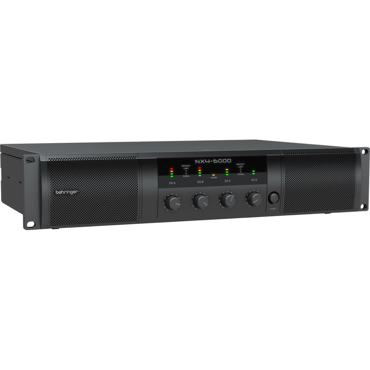 

Behringer NX4-6000 Ultra Lightweight 6000W 4-Channel Class D Power Amplifier