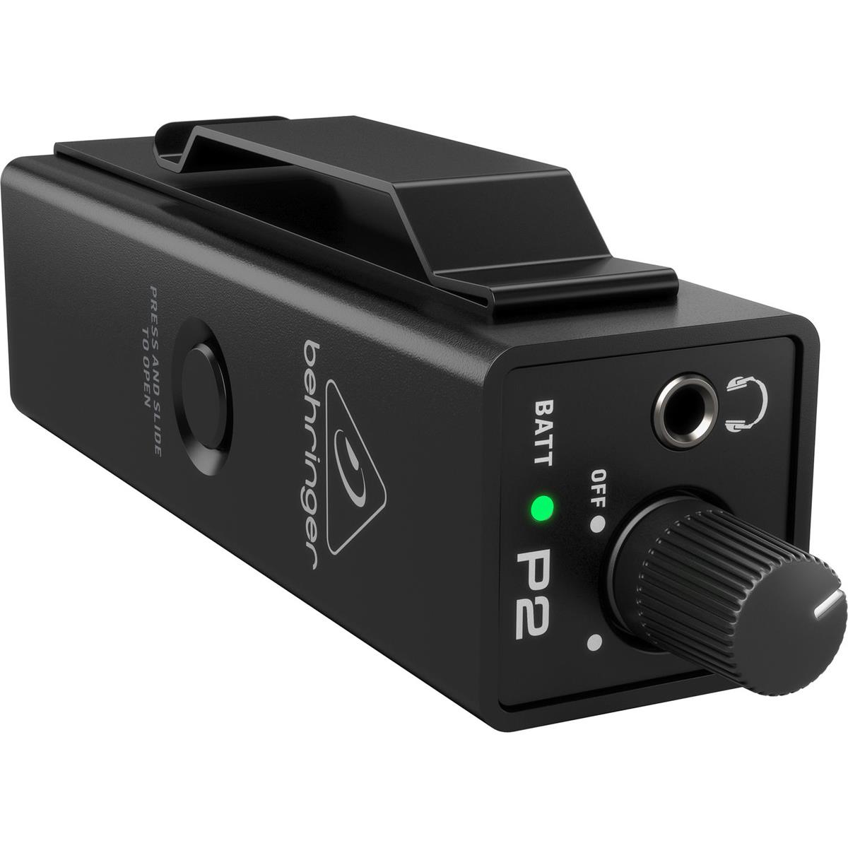 Image of Behringer Powerplay P2 Ultra-Compact Personal In-Ear Monitor Amplifier