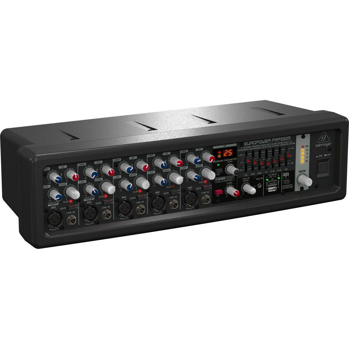 

Behringer Europower PMP550M 500W 5-Channel Powered Mixer