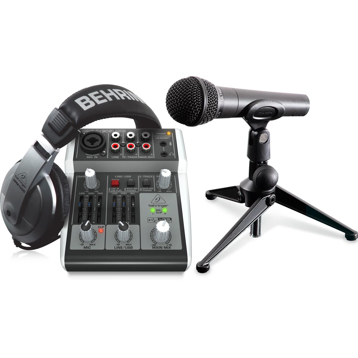 Image of Behringer PODCASTUDIO 2 USB Podcasting Bundle