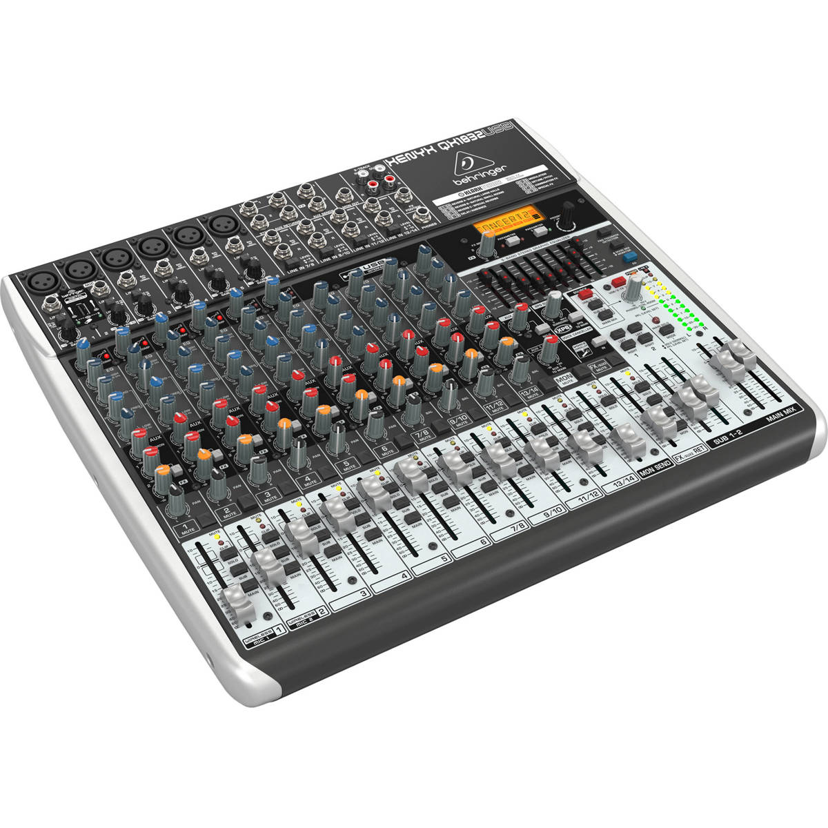 

Behringer Xenyx QX1832USB Premium 18-Input 3/2-Bus Mixer