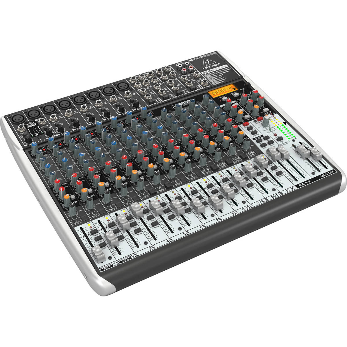 

Behringer Xenyx QX2222USB Premium 22-Input 2/2-Bus Mixer