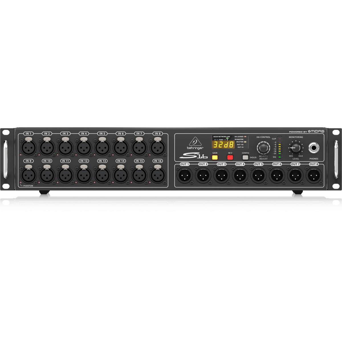 

Behringer Digital Snake S16 I/O Box with 16 Remote