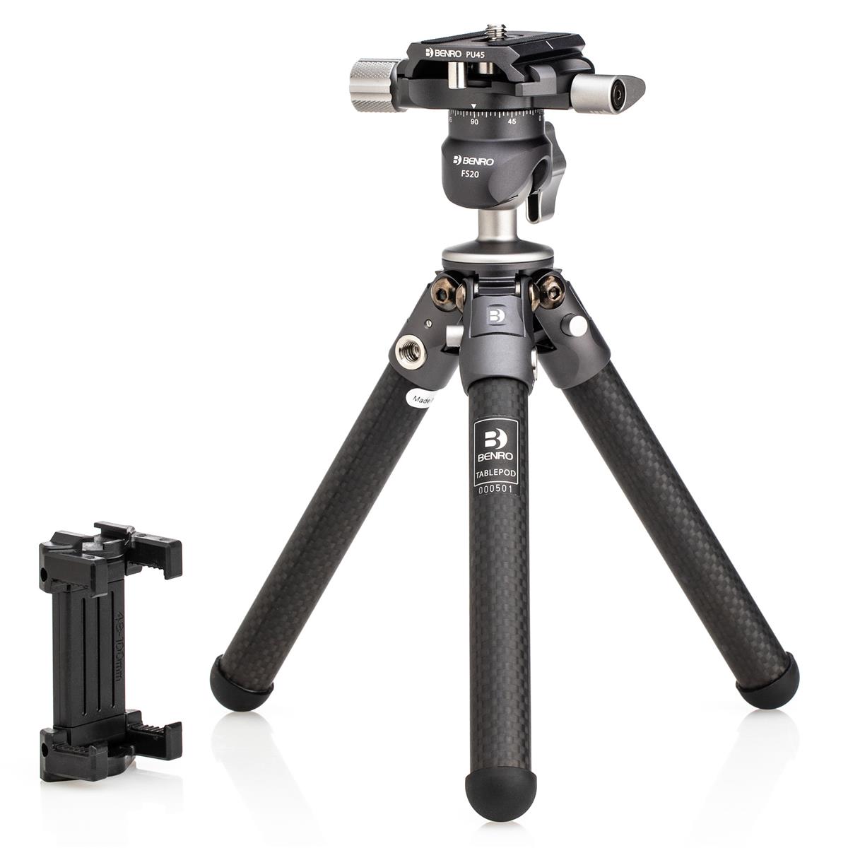 Image of Benro TablePod Carbon Fiber Tripod with Ball Head