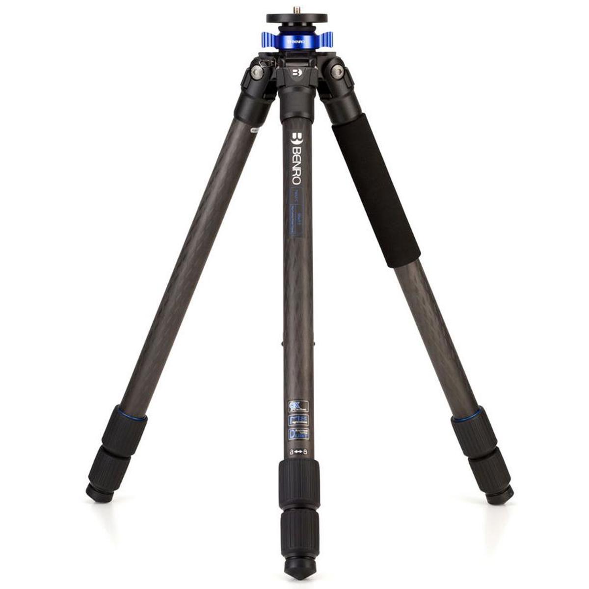 

Benro Mach3 TMA37C Series 3 3-Section 9X Carbon Fiber Tripod, Twist Lock