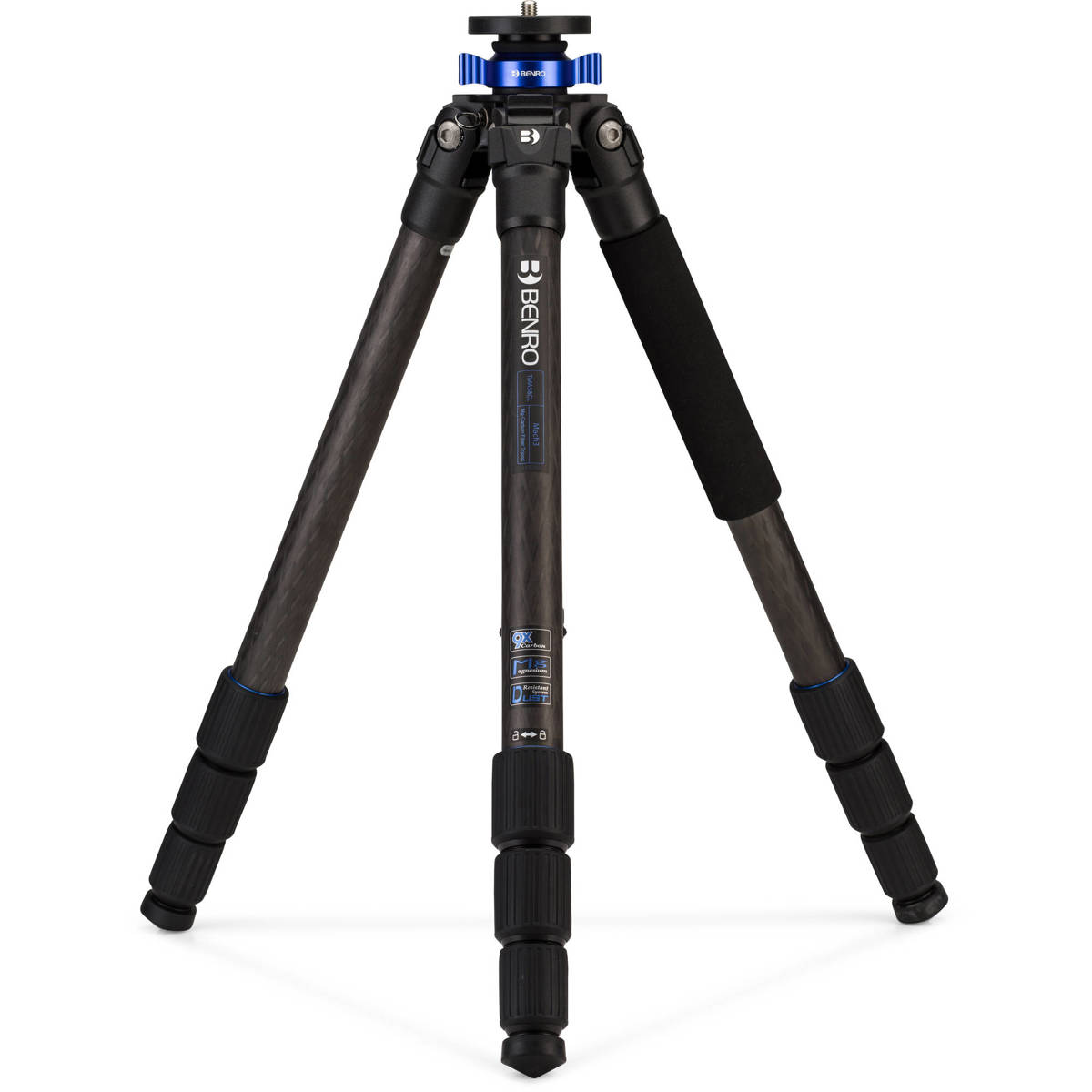 Photos - Other for studios Benro Mach3 TMA38CL Series 3 4-Section 9X Carbon Fiber Long Tripod, Twist 