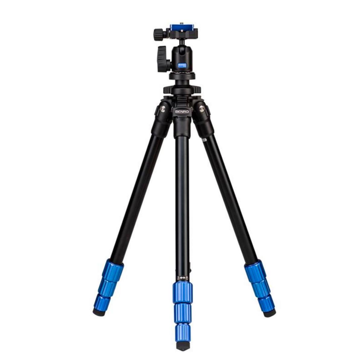 

Benro Slim 4-Section Lightweight Aluminum Tripod with Ball Head