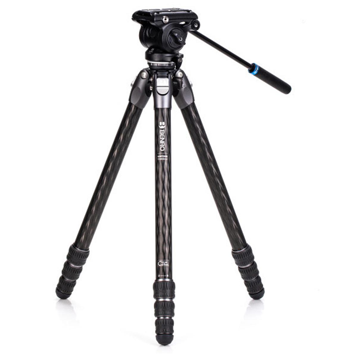 Photos - Tripod Benro Tortoise Columnless Three Series 4-Section CF  with S4PRO Vide 