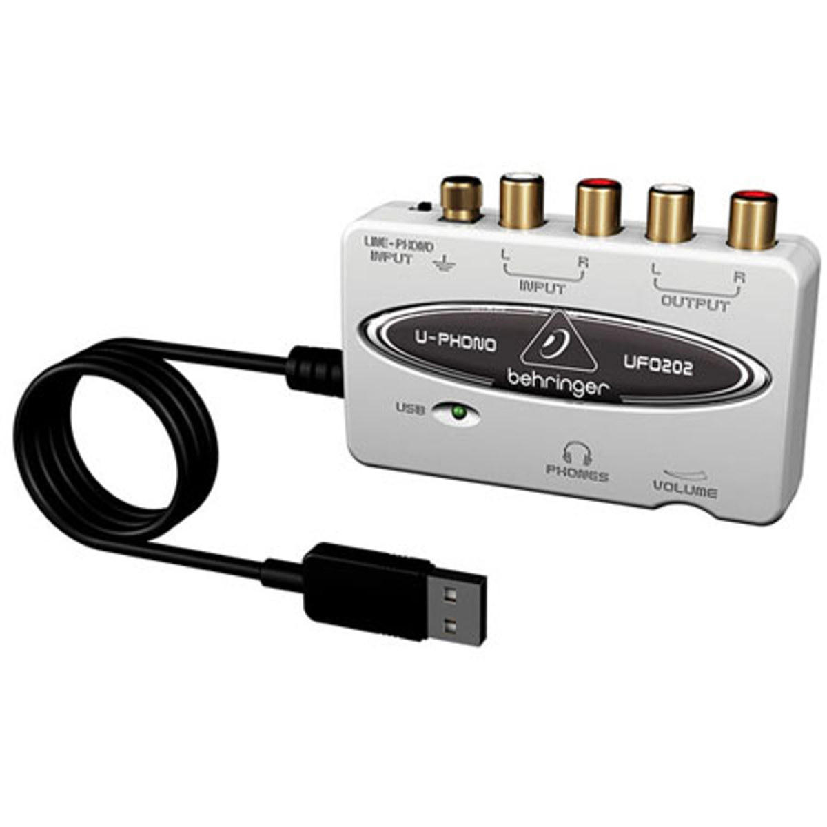 Image of Behringer U-PHONO UFO202 Audiophile USB/Audio Interface