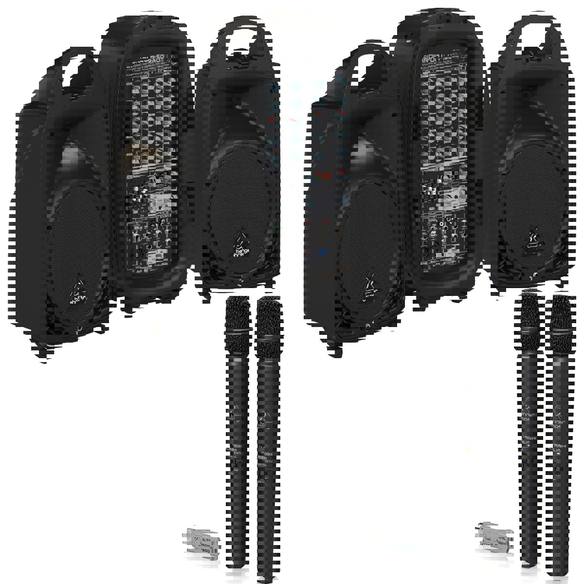 

Behringer Ultralink ULM202USB HP 2.4 GHz Digital Wireless System W/PPA500BT PA