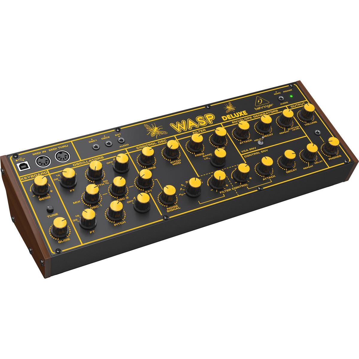 Image of Behringer WASP DELUXE Legendary Analog Synthesizer w/ Dual OSCs