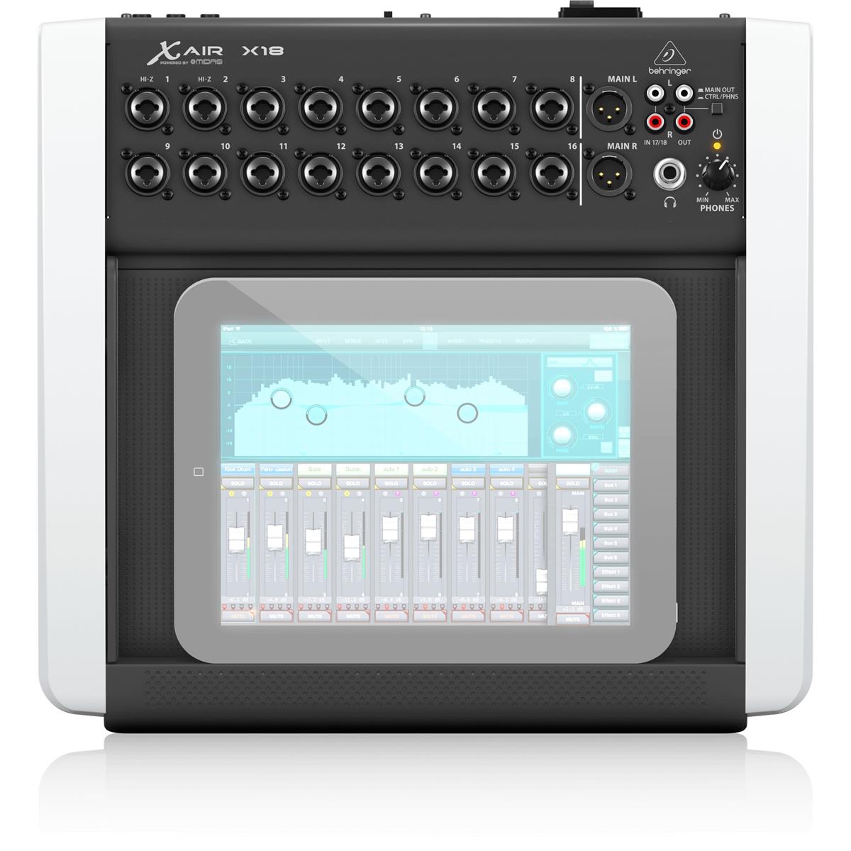 Image of Behringer X Air X18 18-Channel 12-Bus Digital Mixer for iPad/Android Tablet