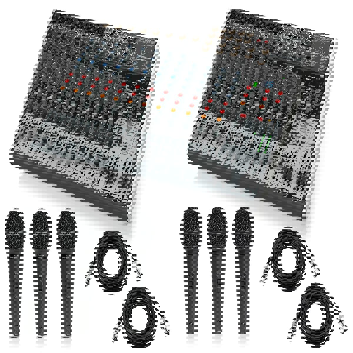 

Behringer XENYX X2222USB Premium 22-Input 2/2-Bus Mixer With Accessory Bundle