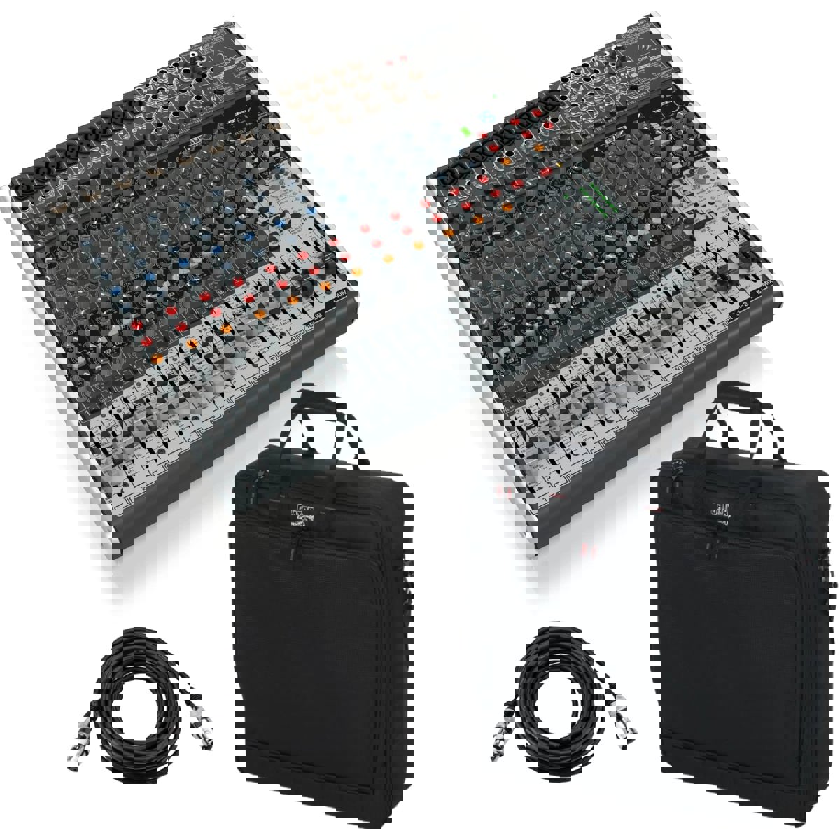 

Behringer XENYX X2222USB Premium 22-Input 2/2-Bus Mixer W/Gator Mixer Bag /Cable