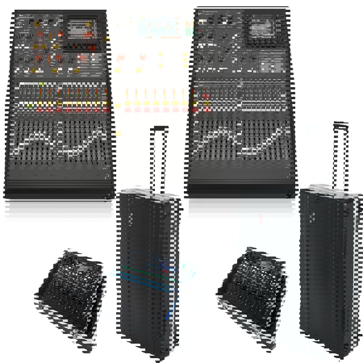 

Behringer X32 PRODUCER 40-Ch Digital Mixer with Molded PE ATA Wheeled Mixer Case