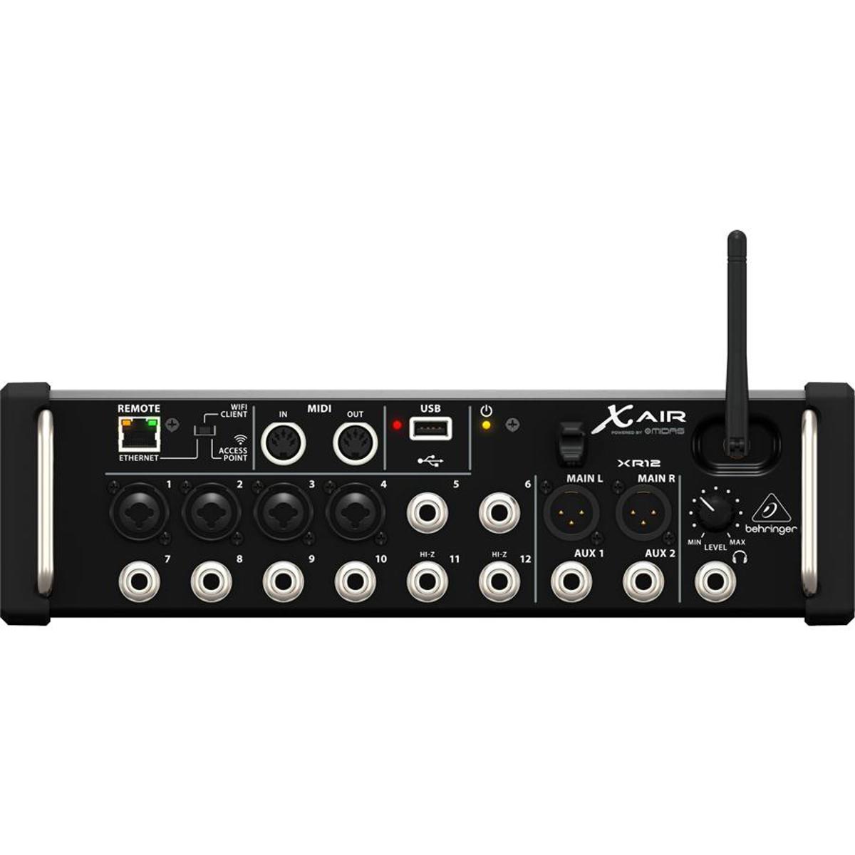 

Behringer X Air XR12 12-Input Digital Mixer with 4 Programmable MIDAS Preamps