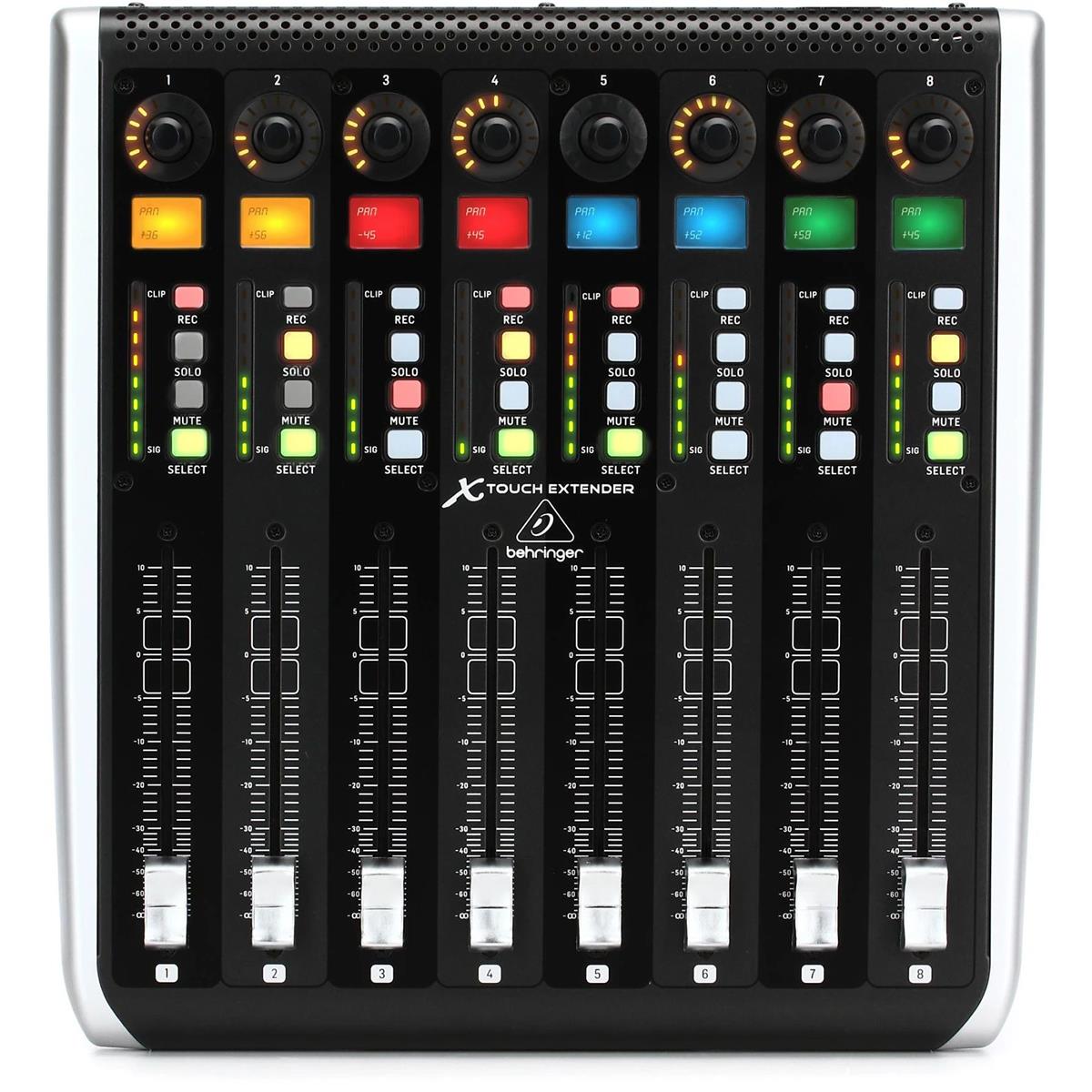 Behringer X-Touch Extender USB/MIDI Controller w/8 Touch-Sensitive Motor Faders -  000-CCR02-00010