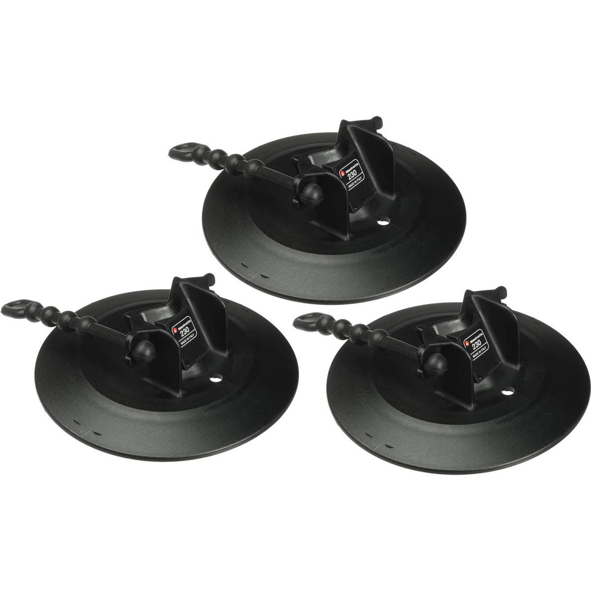 

Manfrotto 230 All Weather Tripod Shoes (#3255), 3-Pack