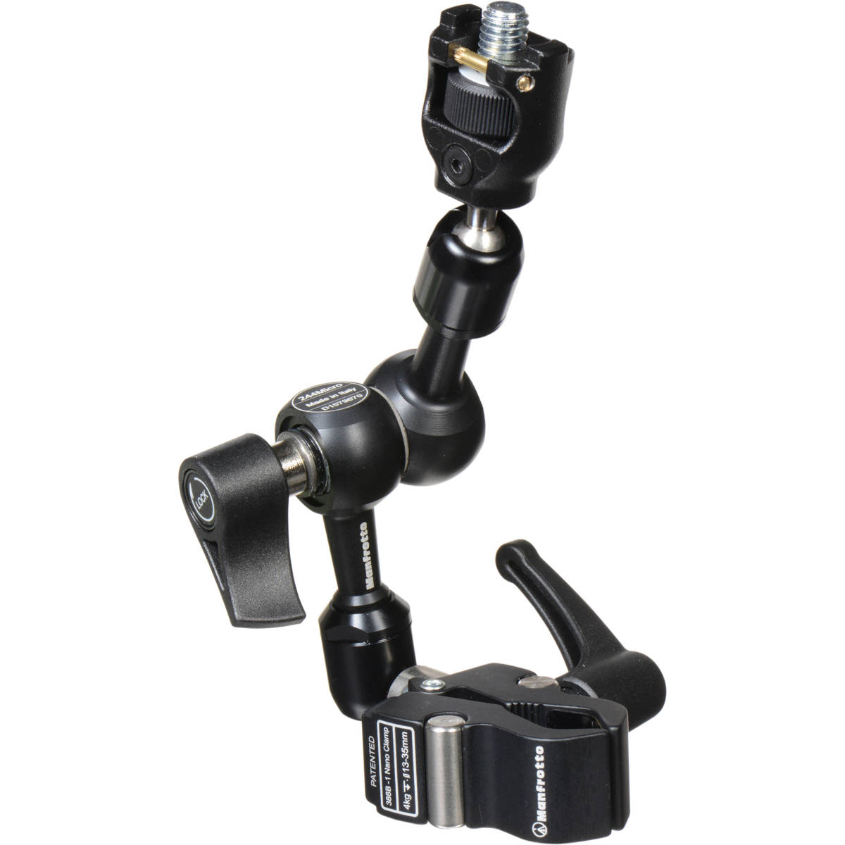 

Manfrotto 5.9" 244 Micro Friction Arm Kit with 1/4" Attachment & Nano Clamp