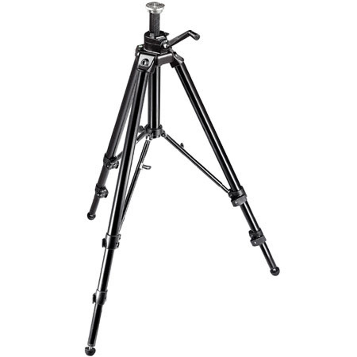 

Manfrotto 475B Pro 3-Section Aluminum Geared Studio Tripod with Column, Black