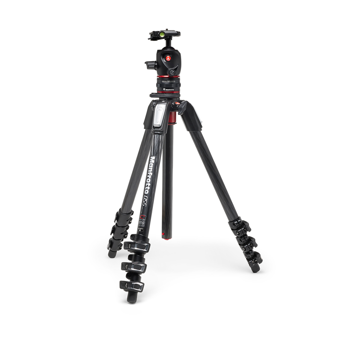 

Manfrotto 055 4-Section CF Tripod Kit with X-PRO Ball Head and MOVE QR System