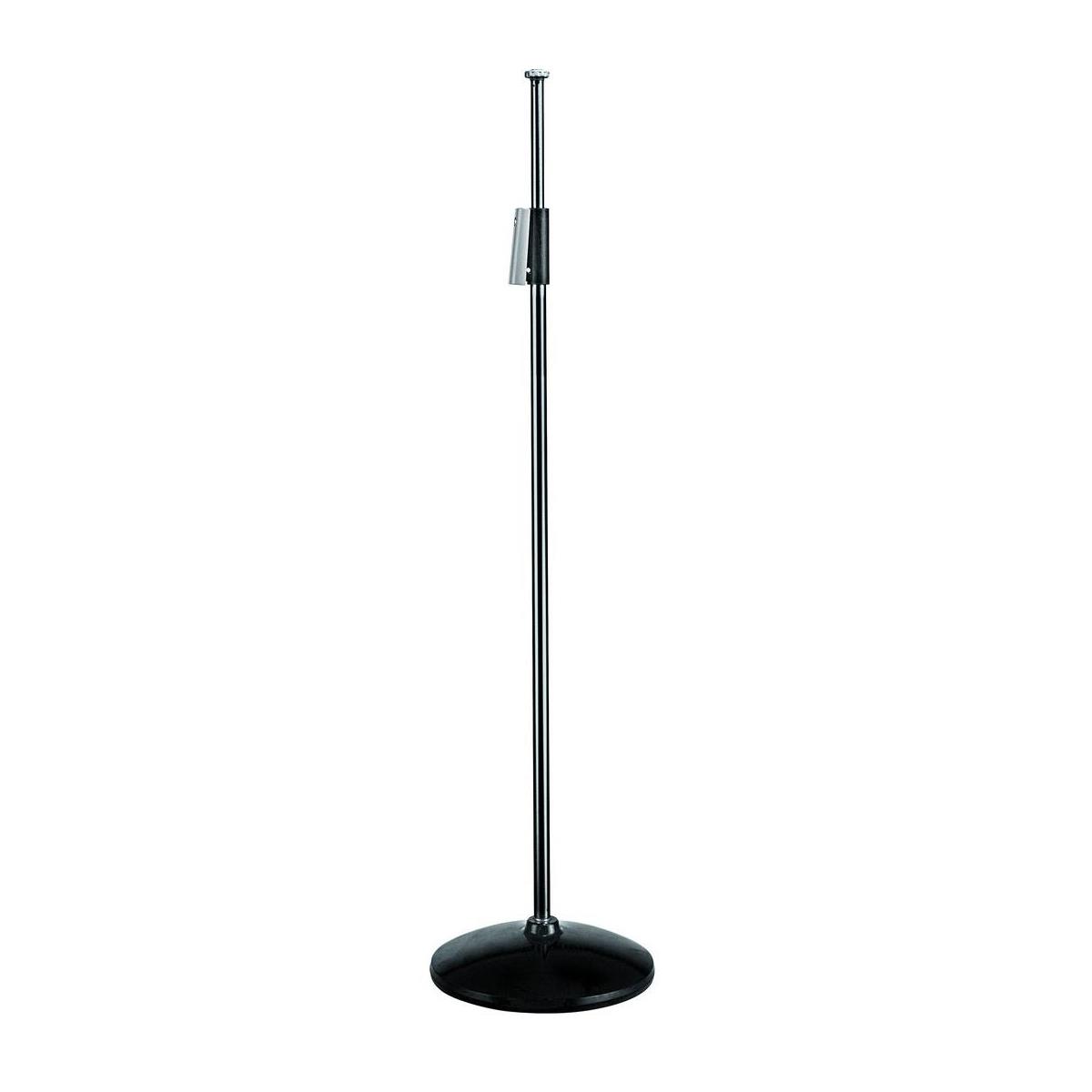 Image of Manfrotto Squeeze-Release Microphone Stand with Base