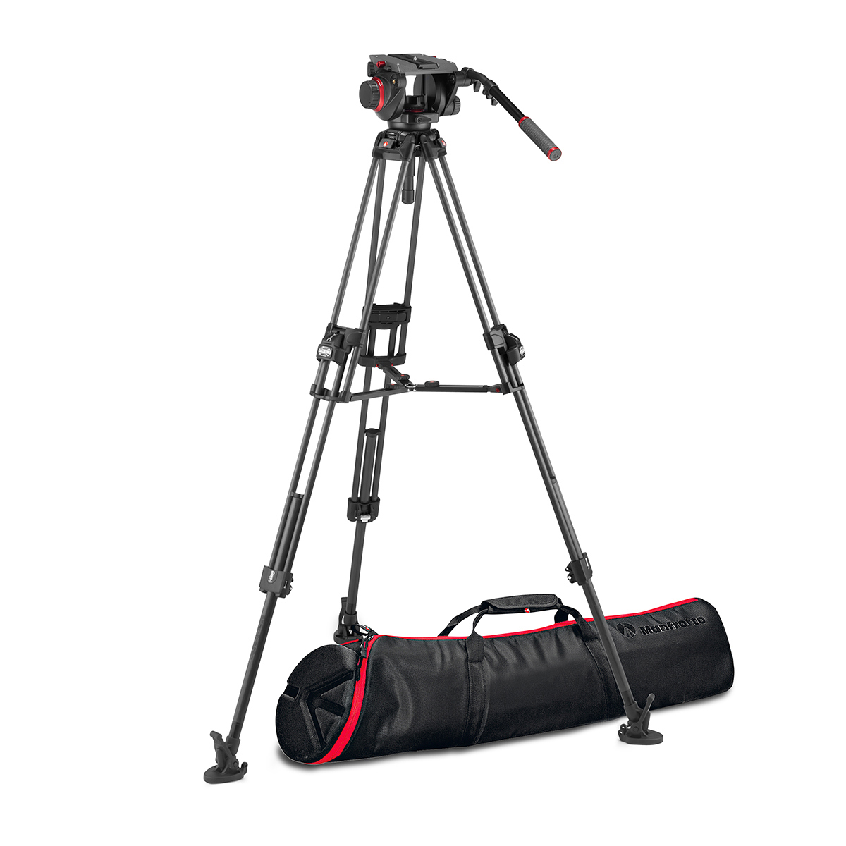 

Manfrotto 509HD Professional Fluid Video Head with 645 FAST Twin Leg CF Tripod
