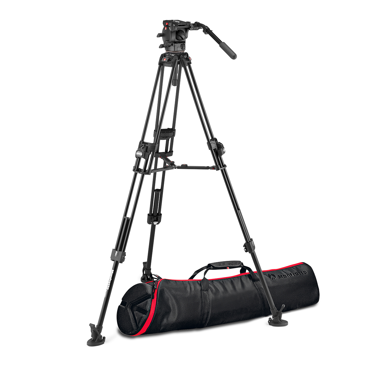 

Manfrotto 526 Professional Fluid Video Head with 645 FAST Twin Leg Al Tripod