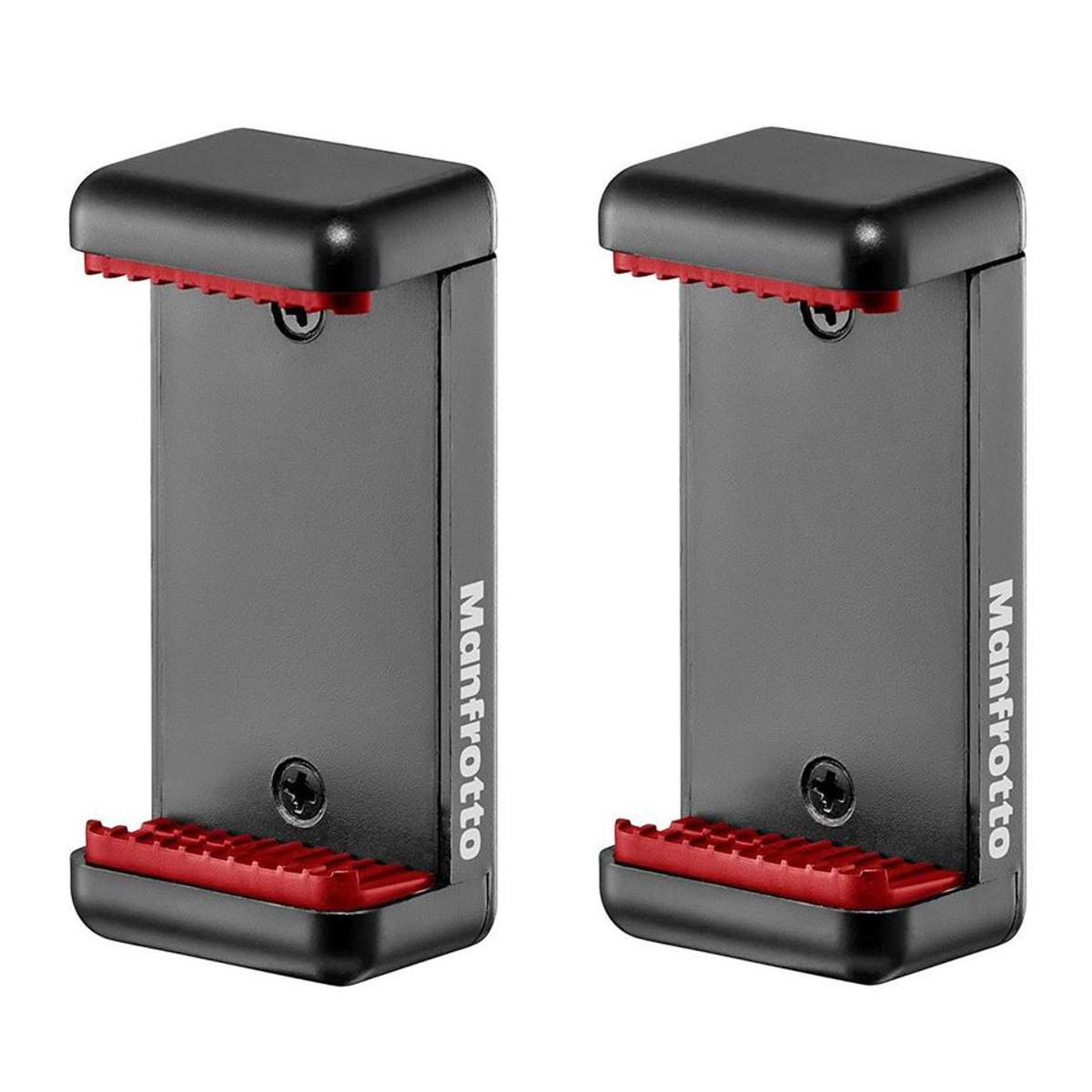 

Manfrotto 2 Pack Universal Clamp with 1/4 Thread for Up to 3.2" Smartphones