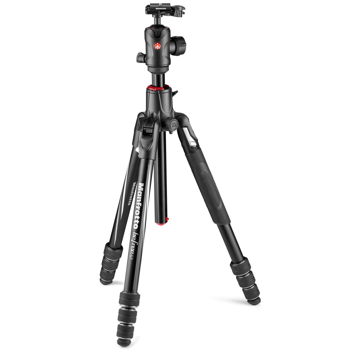Manfrotto Befree GT XPRO 4-Section Aluminum Travel Tripod with MH496 Ball Head