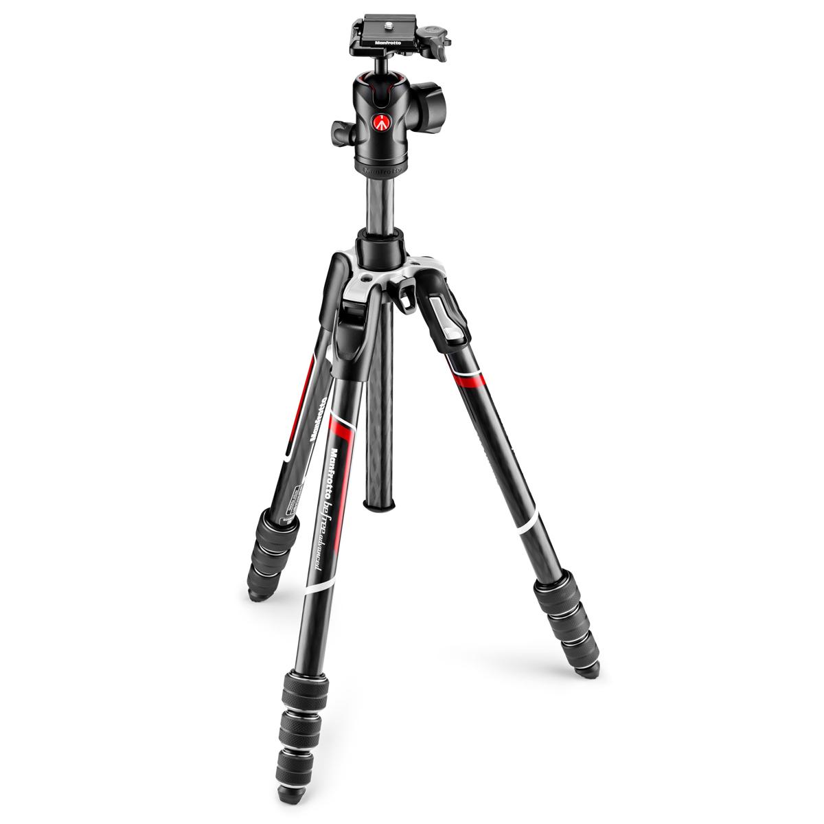 

Manfrotto Befree Advanced 4-Section CF Travel Tripod w/494 Ball Head, Black