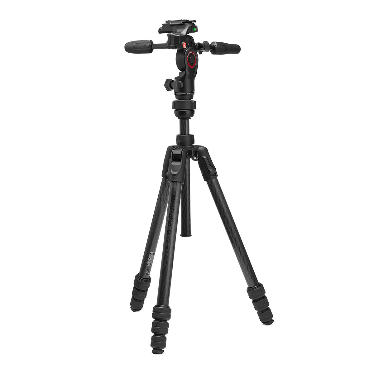 

Manfrotto Befree GT PRO 4-Section CF Travel Tripod w/3-Way Pan/Tilt Head, Black