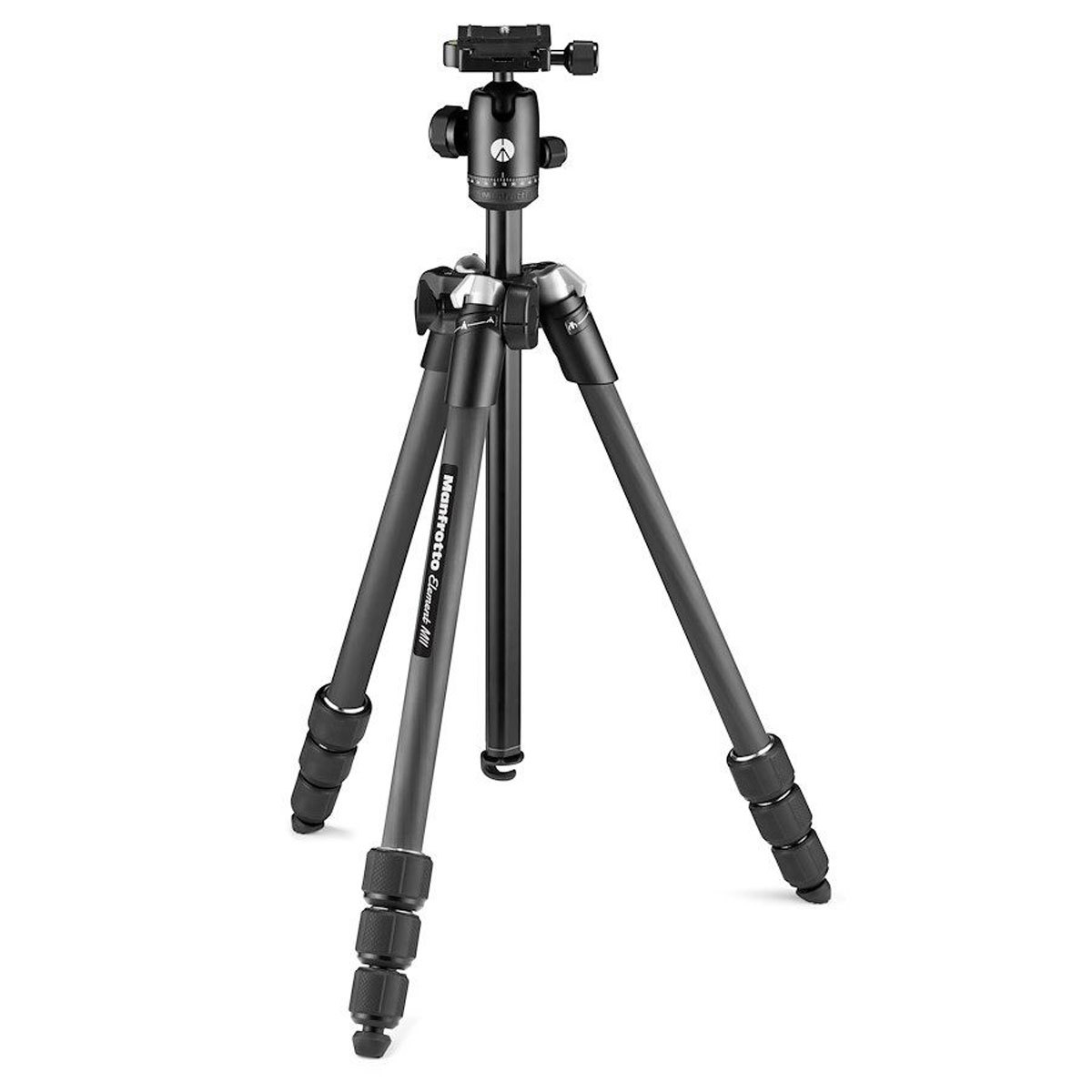 

Manfrotto Element MII Mobile Bluetooth 4-Section Aluminum Traveler Tripod, Black