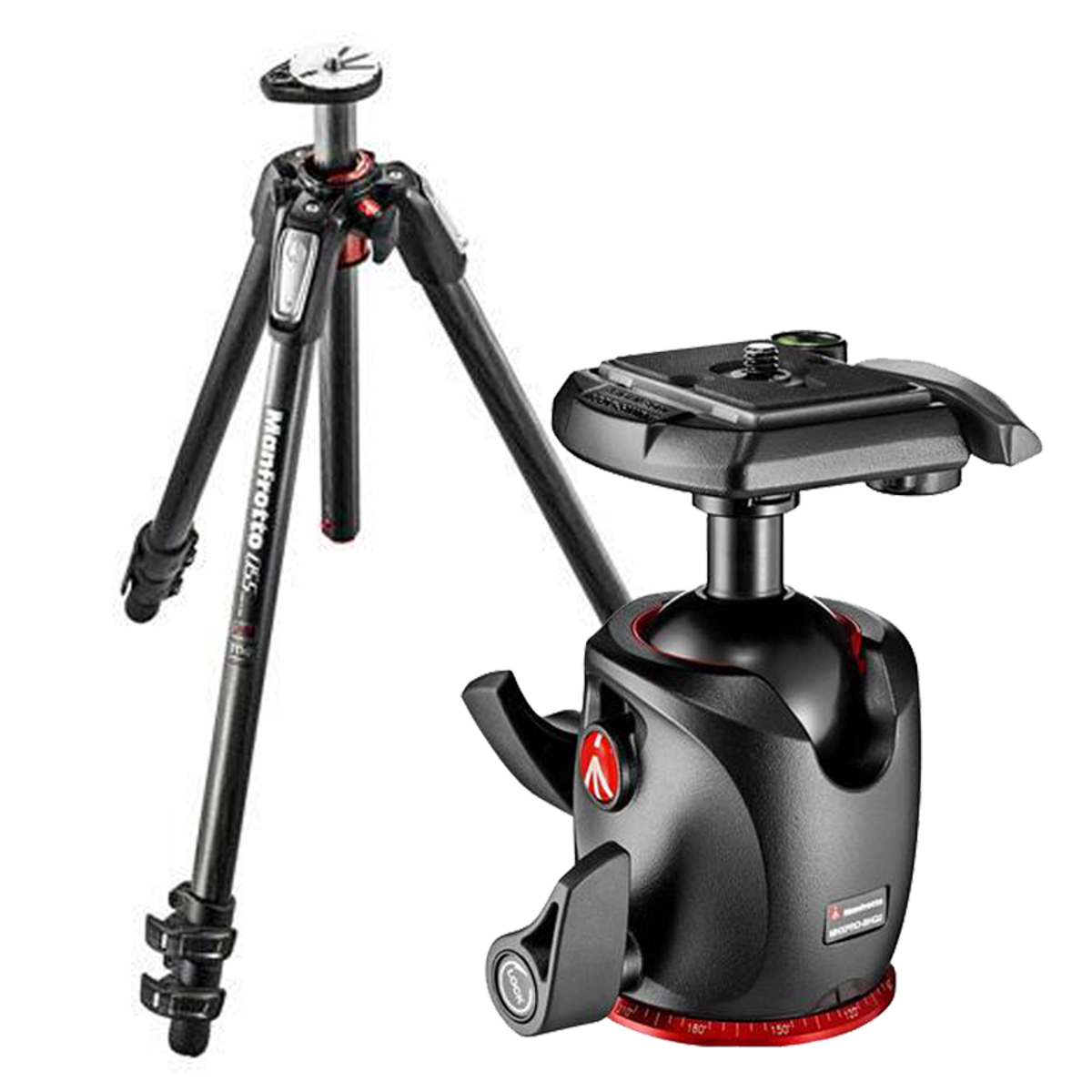 

Manfrotto 055 3-Section CF Tripod,Bundle w/XPRO Ball Head with 200PL-14 QR Plate