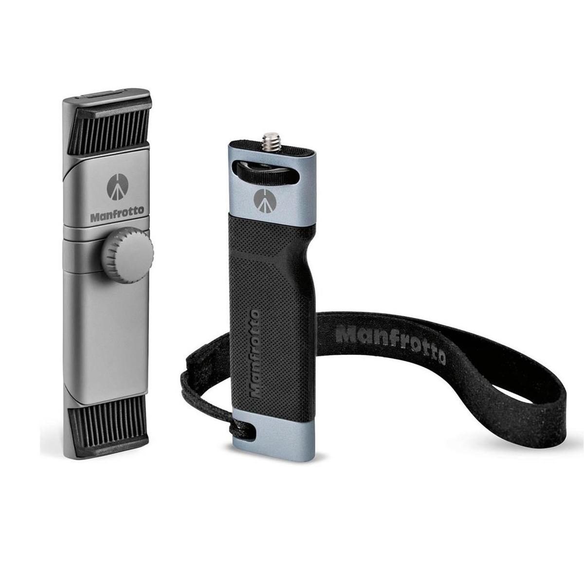 

Manfrotto TwistGrip Universal SmartPhone Clamp W/With Manfrotto Ergonomic Handle