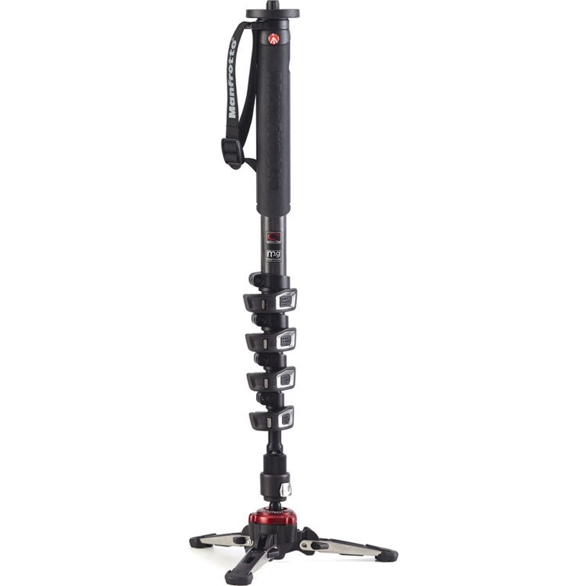 

Manfrotto XPRO Monopod+ 5-Section Carbon Fiber Video Monopod