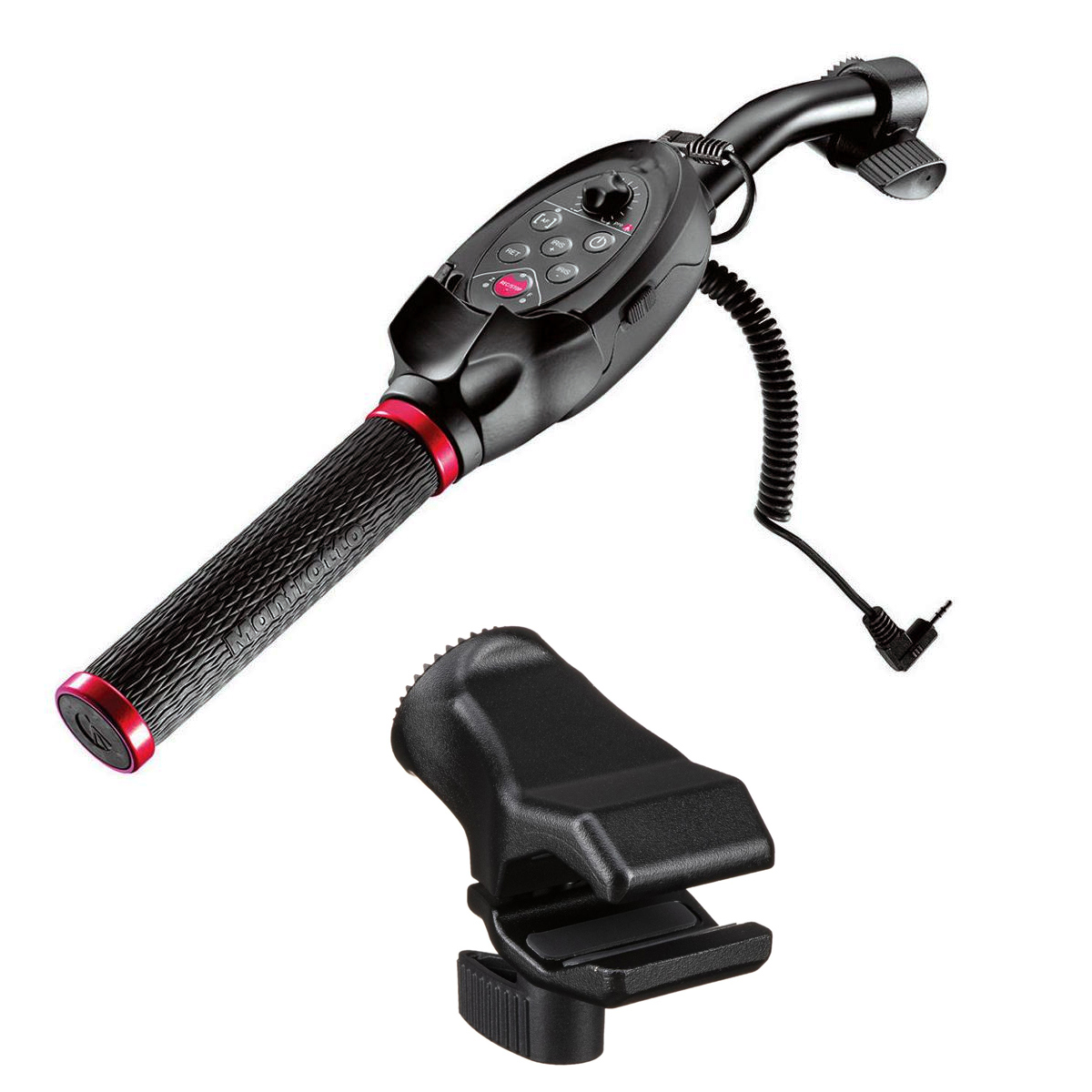 

Manfrotto RC Standard Pan Bar Ex Remote Control, Black, with Clamp Accessory