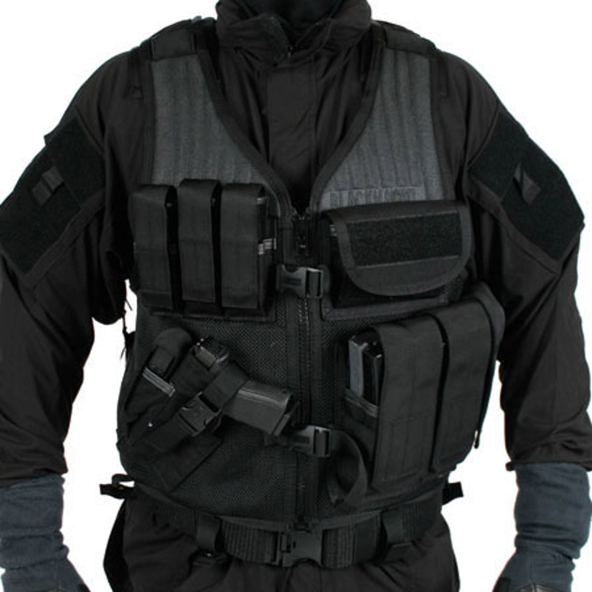

Blackhawk Omega Vest Cross Draw Pistol Mag, Black