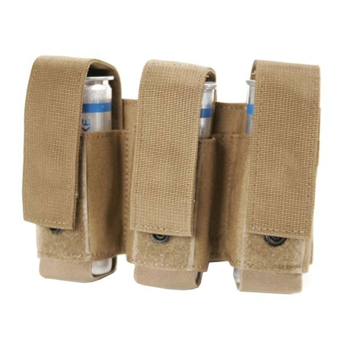 

Blackhawk MOLLE Triple 40mm Grenade Pouch, Coyote Tan