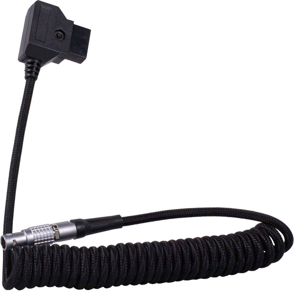 

Blackhawk Cables 12-24" D-Tap to LEMO 2-Pin 0B Male Coiled Power Cable, Black