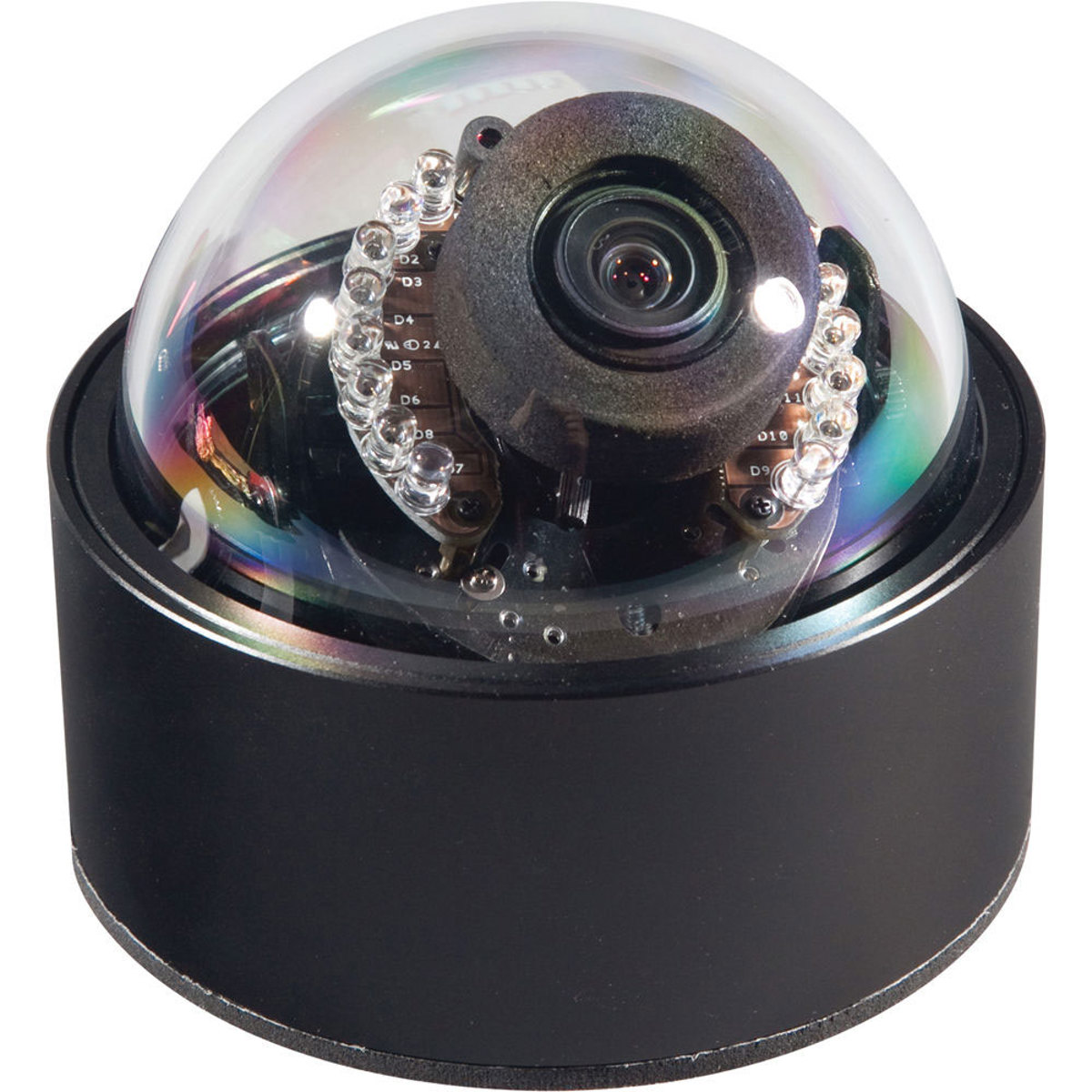 

Bosch Ultra Vandal-Proof Dome Camera, 540TVL, IR, 850 nm, D/N, VA2.8-10mm, Clear
