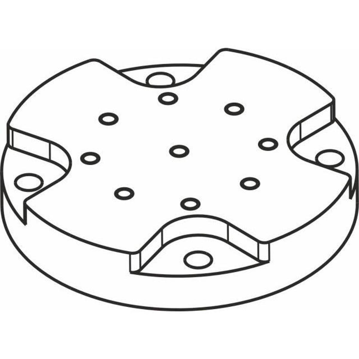 

Bosch EX65-to-MIC Mount Stainless Steel Adapter