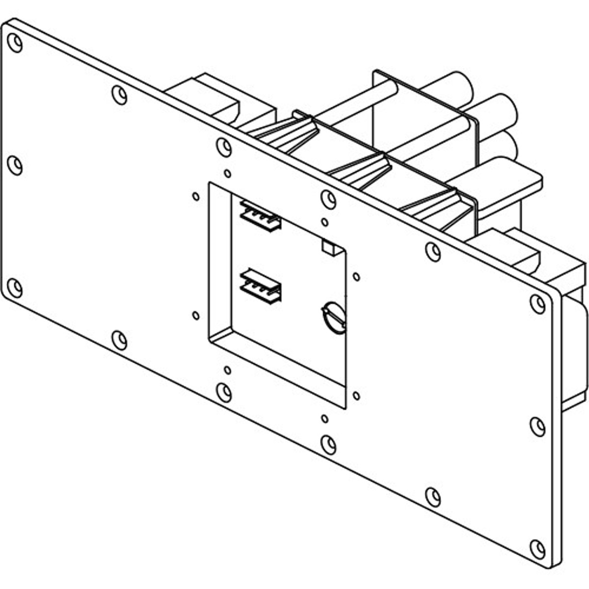 

Bosch 250W Transformer Input Panel for EVID-S10.1D 10" Subwoofer, White